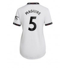 Manchester United Harry Maguire #5 Bortedrakt Kvinner 2022-23 Kortermet